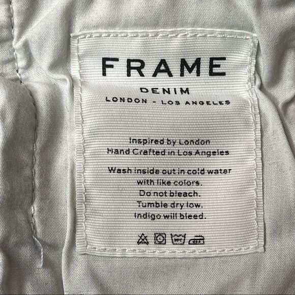 Frame Le High Skinny Jeans Dark Wash Size 26 Denim Casual - Picture 12 of 16